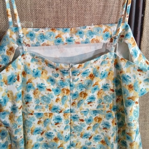 Versona Floral Print Sundress Size 14 - Picture 3 of 9